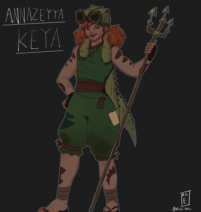 Zeyya - Shifter Barbarian