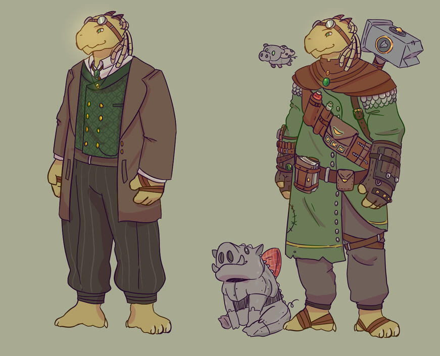 Kemarau - Dragonborn Artificer