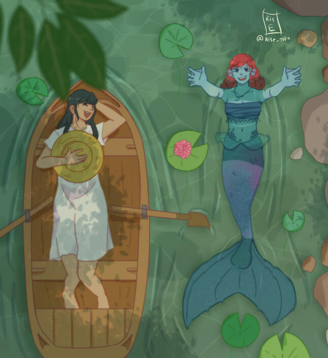 Mermaid and a Ghost (2021)